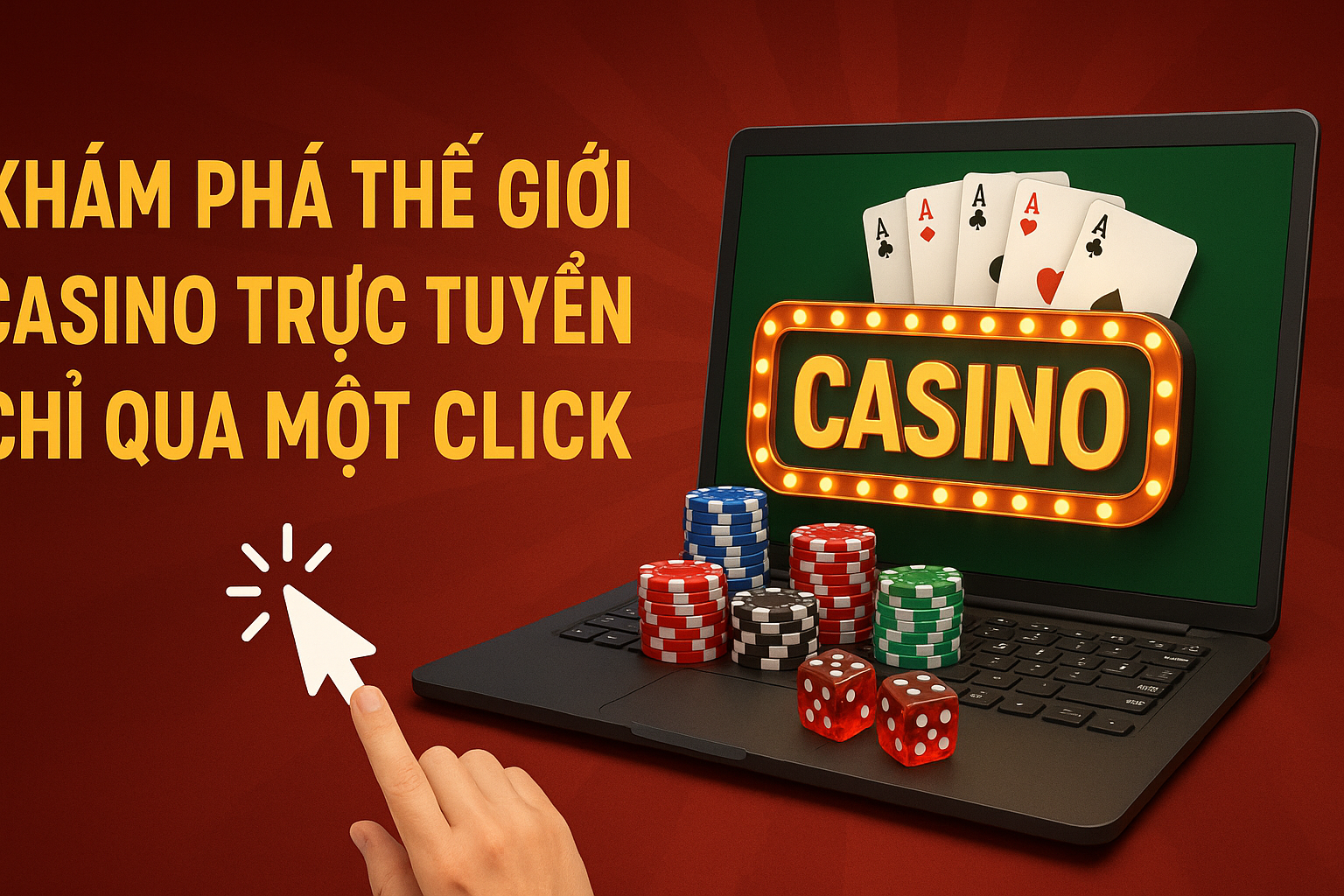 Khám Phá Thế Giới Casino Trực Tuyến Chỉ Qua Một Click – Trải Nghiệm Đỉnh Cao Ngay Tại Nhà