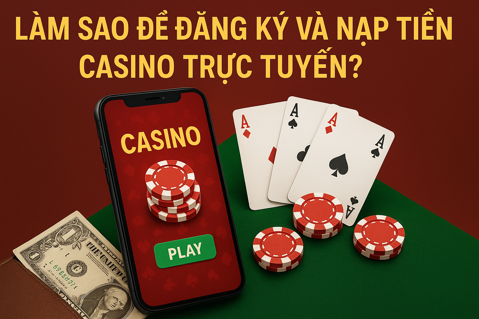 Làm Sao Để Đăng Ký Và Nạp Tiền Casino Trực Tuyến?